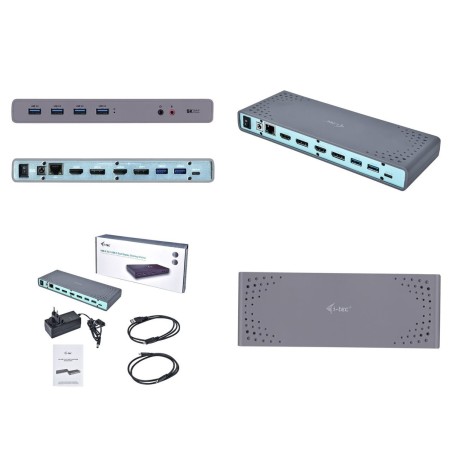 i-Tec USB-C / USB-A 3.0 4K Dual Video Docking Station USB-C Dockingstation